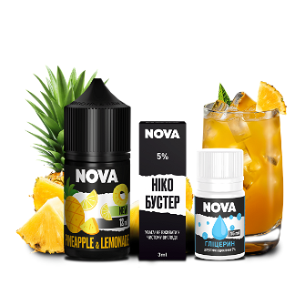 Набір Nova Pineapple Lemonde (Ананас Лимонад) 30мл