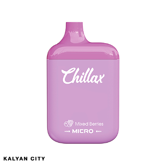Одноразова електронна сигарета Chillax Micro 700 2.0 мл. 2% ягідний мікс