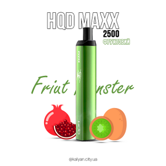 Одноразовый Pod HQD MAXX 2500 Fruit Monster 0% (Фруктовый)