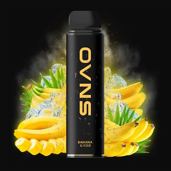 Ovns Premium Banana Iced 7000 Puffs (Банан із холодком)