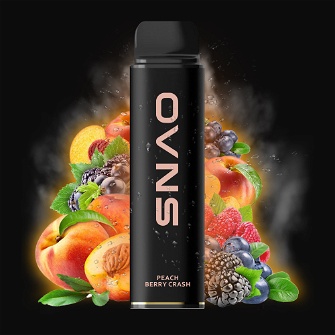 Ovns Premium Peach Berry Crash 7000 Puffs (Персик Ягоды)