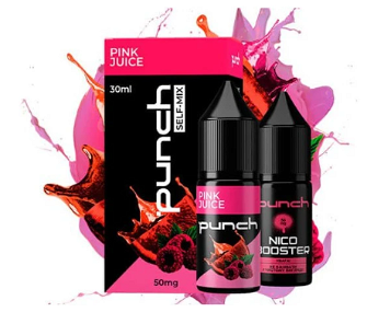 Набір Punch Pink Juice (Грейпфрут Малина Полуниця) 30 мл 65 мг