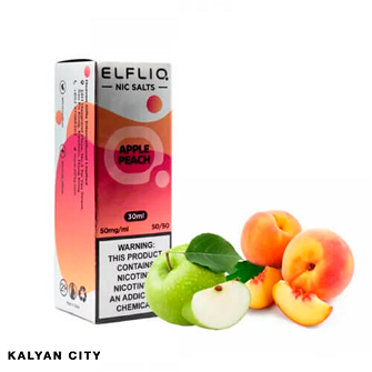 Рідина ELFLIQ Apple Peach (Яблуко Манго) 30 мл 30 мг