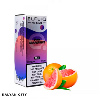 Рідина ELFLIQ Pink Grapefruit (Рожевий Грейпфрут) 30 мл 30 мг