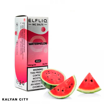 Рідина ELFLIQ Watermelon (Кавун) 30 мл 30 мг