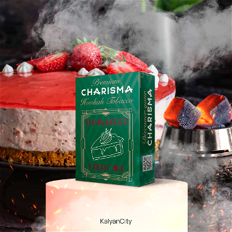 Тютюн Charisma (Харизма) - Strawberry Сheesecake (Полуничний Чізкейк) 50г