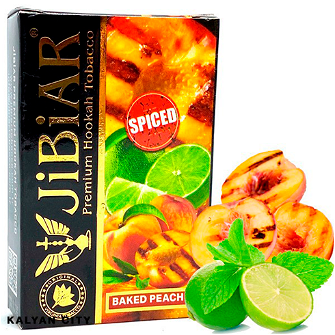 Тютюн JIBIAR Baked Peach Spiced (Персик гиль) 50 г