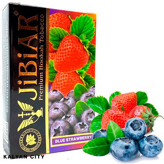 Тютюн JIBIAR Blue Strawberry (Полуниця Блю) 50 г