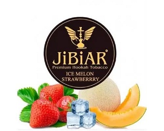 Табак Jibiar Ice Melon Strawberry (Клубника Лед) 100 гр