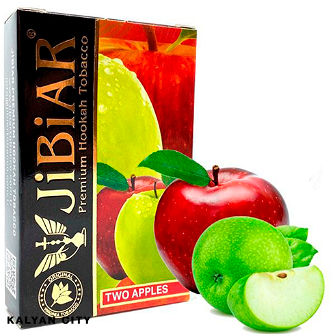 Табак JIBIAR Two Apples (Два Яблока) 50 гр