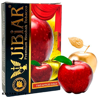 Табак JIBIAR Two Apples Gold (Два Яблока Голд) 50 гр
