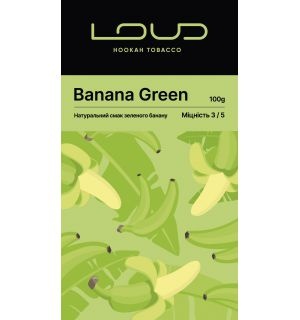 Тютюн Loud - Banana Green (Лауд Зелений Банан) 100г