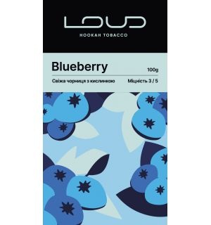 Тютюн Loud - Blueberry (Лауд Чорниця) 100г