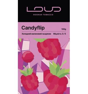 Тютюн Loud - Candyflip (Лауд Малиновий Льодяник) 100г