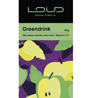Тютюн Loud - Greendrink (Лауд Гріндрінк) 100г