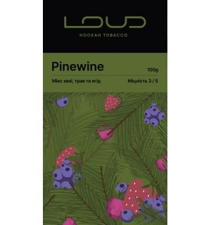 Тютюн Loud - Pinewine (Лауд Хвоя М'ята Ягоди) 100г