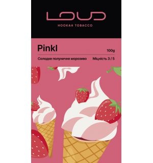 Тютюн Loud - Pinkl (Лауд Полуничне Морозиво) 100г