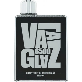 Одноразка VAAL GLAZ 6500 Grapefruit Blueberry Blackcurrant Lemon (Грейпфрут Чорниця Смородина Лимон)