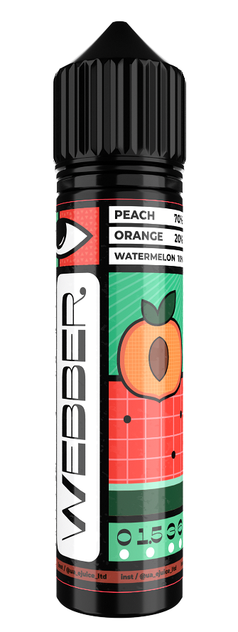 Набір Webber Органіка Orange Peach (Апельсин Персик) 120мл 3мг