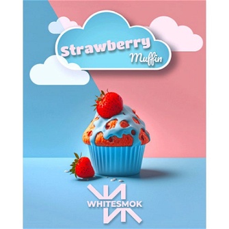 Тютюн WhiteSmok Strawberry Muffin (Полуничний Мафін) 50 гр