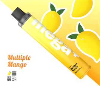 Wotofo Mega+ 2500 Multiple Mango (Множинне манго)