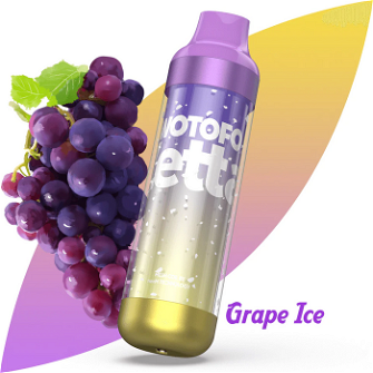 Одноразка Wotofo Zetta 6500 RGB Grape Ice (Виноград Лед)