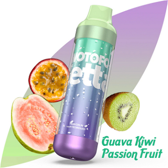 Одноразка Wotofo Zetta 6500 RGB Guava Kiwi Passion Fruit (Гуава Ківі Маракуйя)