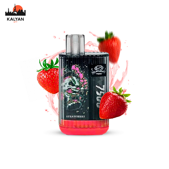 Одноразка YooZ 7500 Strawberry (Полуниця)