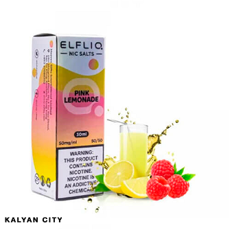 Жидкость ELFLIQ Pink Lemonade (Розовый Лимонад) 30 мл.